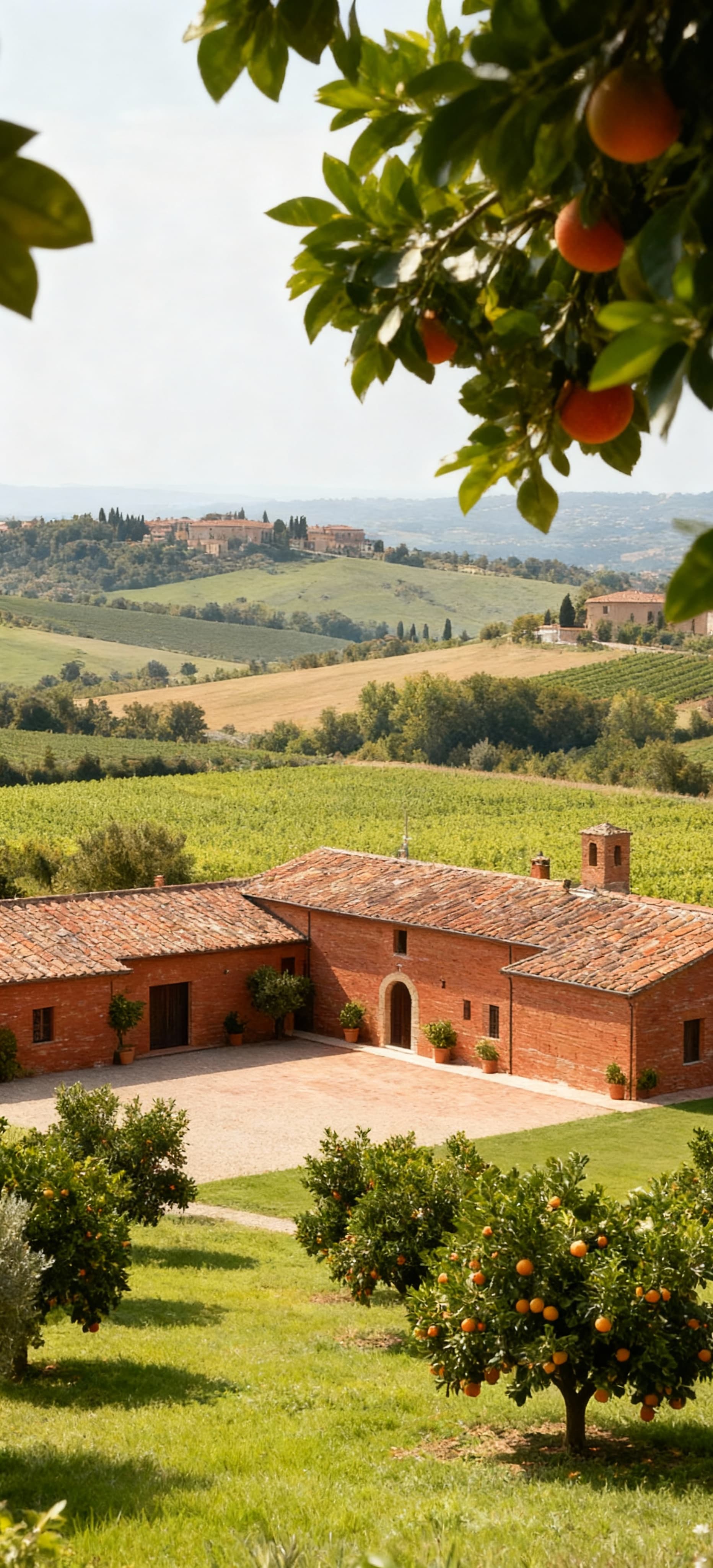 Spacious apartments for sale in Perugia, surrounded by lush farmland, ideal for investment or countryside living.