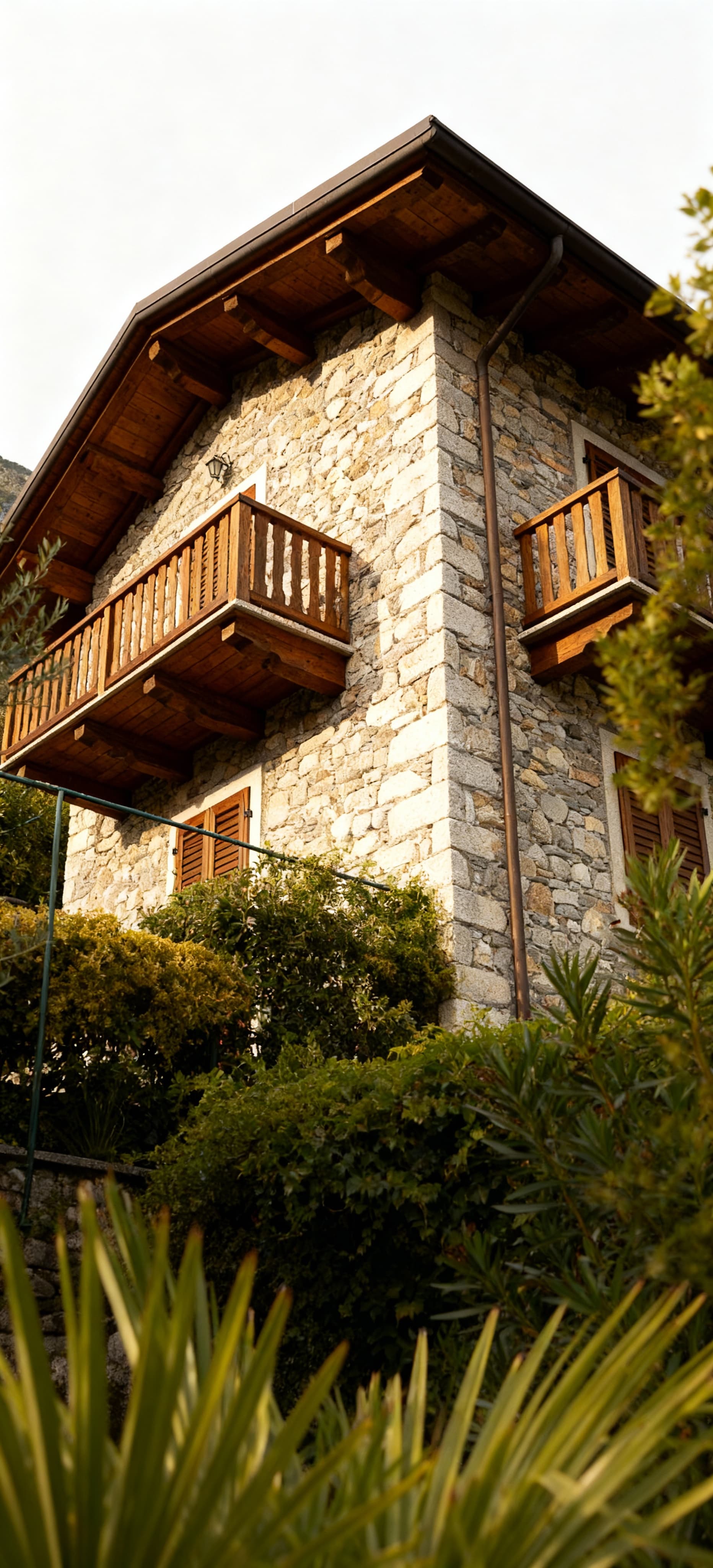 Charming semi-detached homes for sale in Lake Garda, featuring elegant architecture and modern amenities.