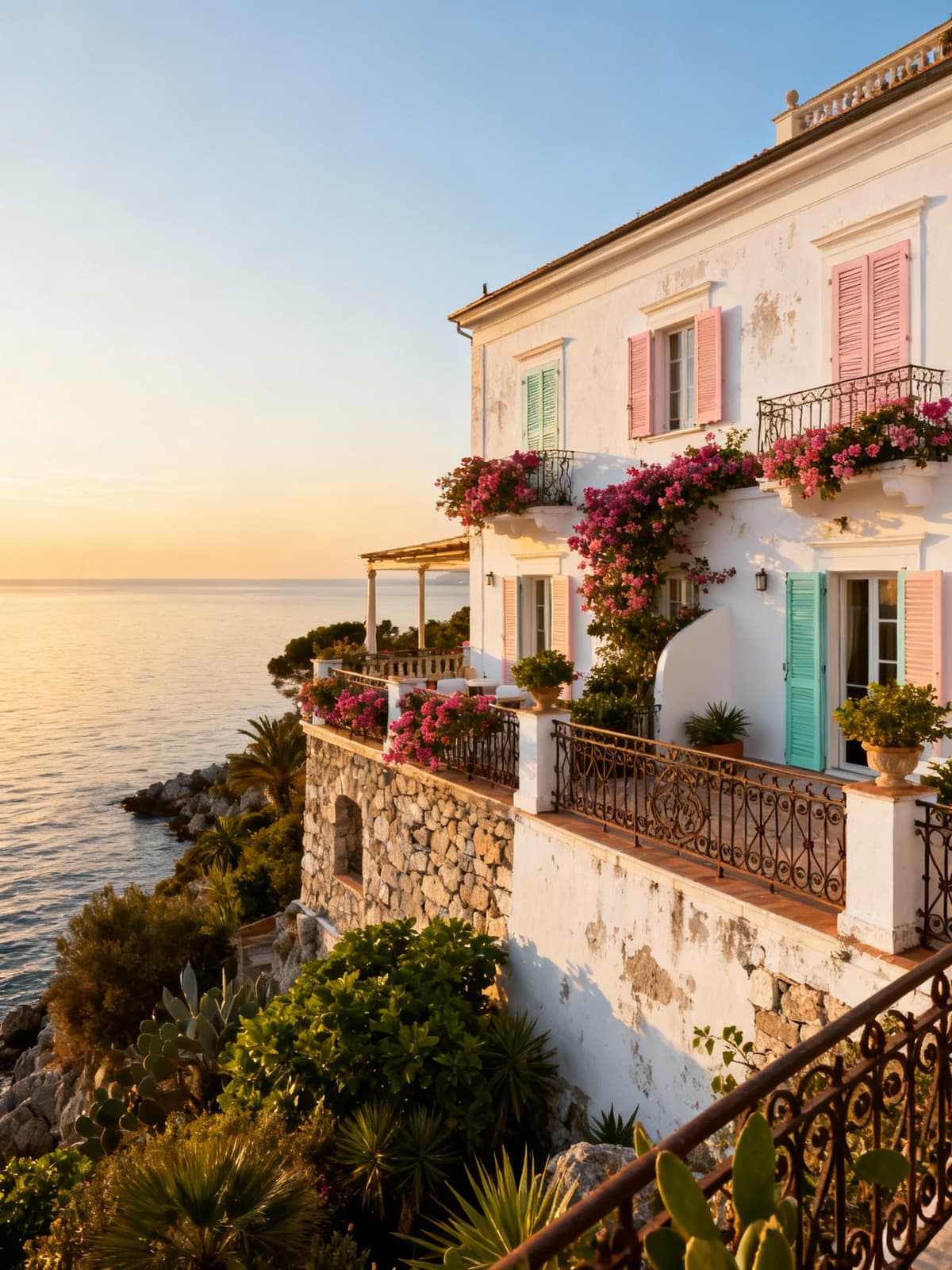 Charming independent houses nestled among the Brescia hills near Lake Garda, surrounded by olive trees and manicured gardens.