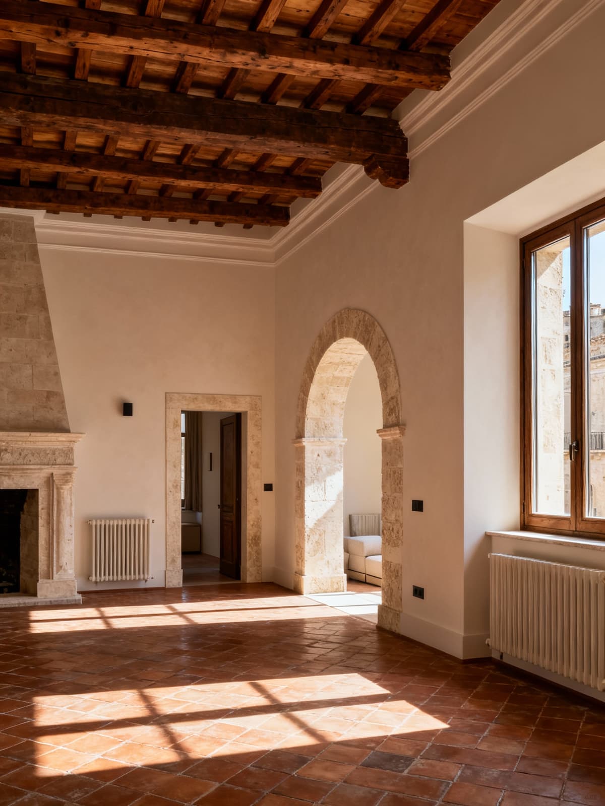 Prestigious villas overlooking the lakes of Piedmont, showcasing natural light and exquisite architectural details.