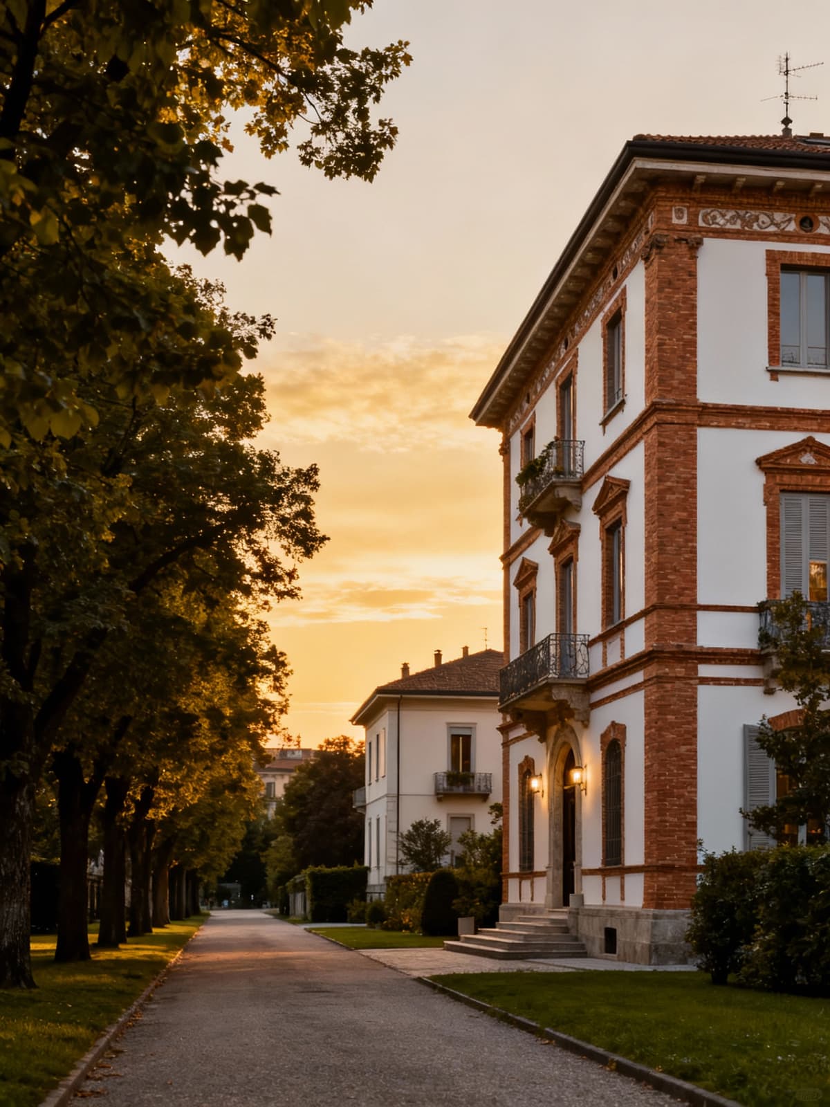Tenute di lusso nelle colline marchigiane di Fermo, caratterizzate da eleganti dettagli storici e un'atmosfera incantevole.