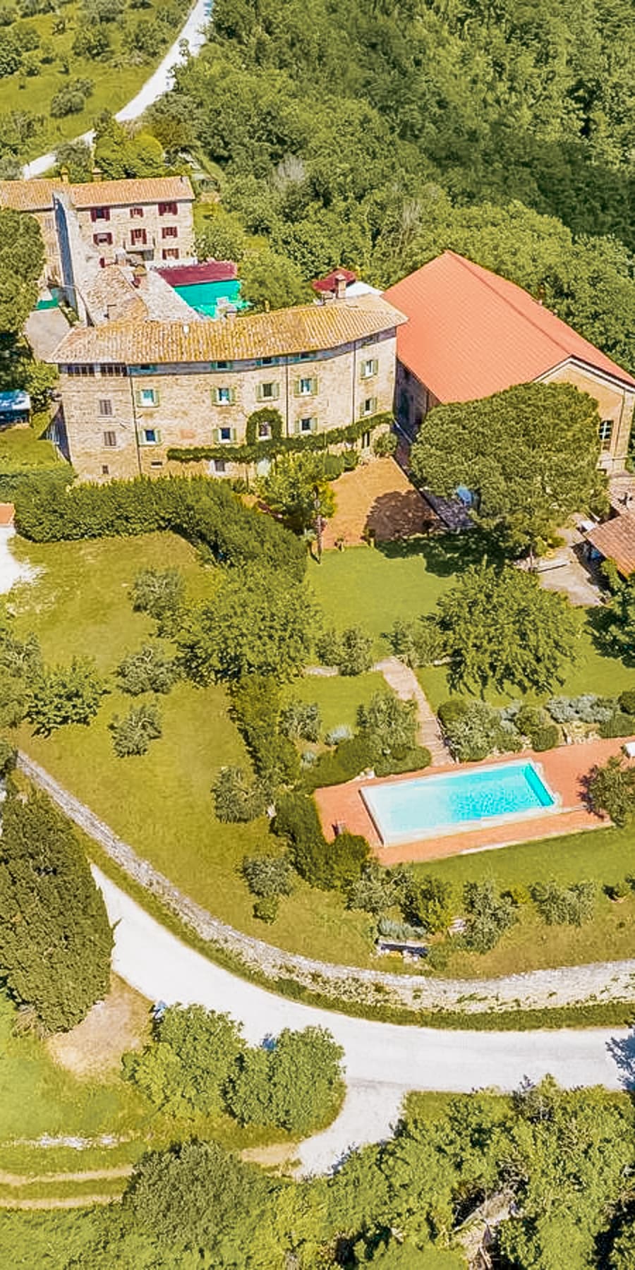 Villa storica con giardino e piscina a Cortona, Toscana