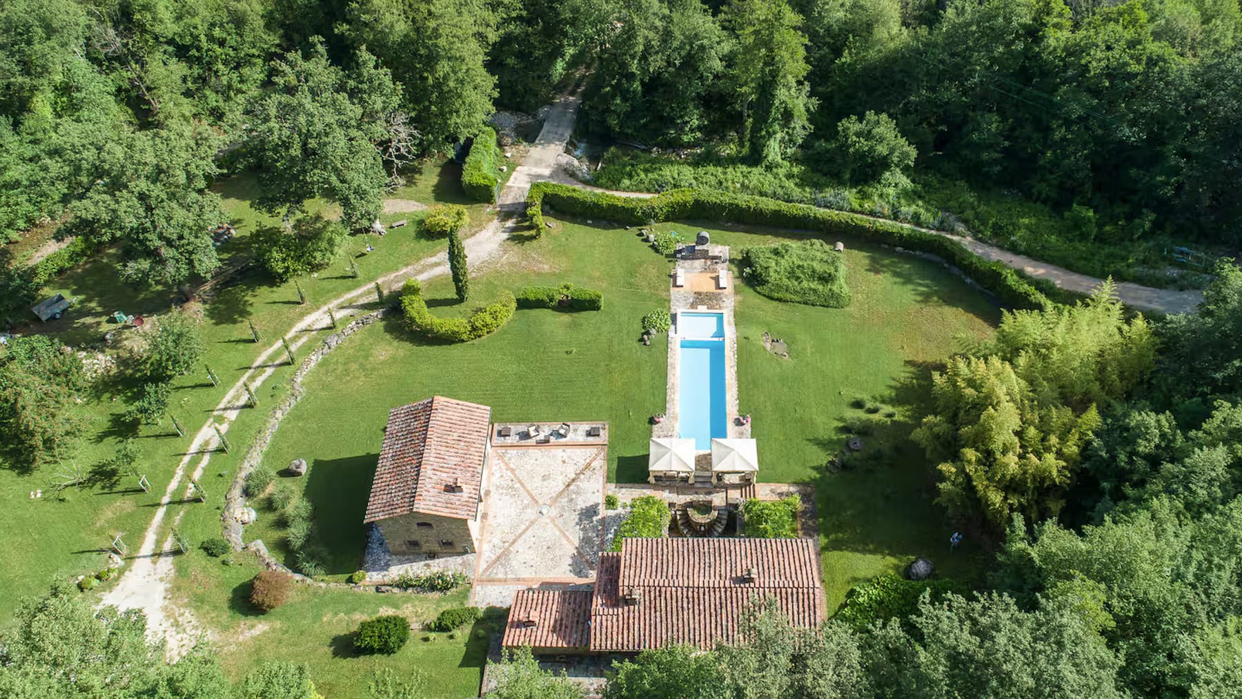 Tenuta Storica con Mulino del ‘500, Piscina e Sorgente Priva