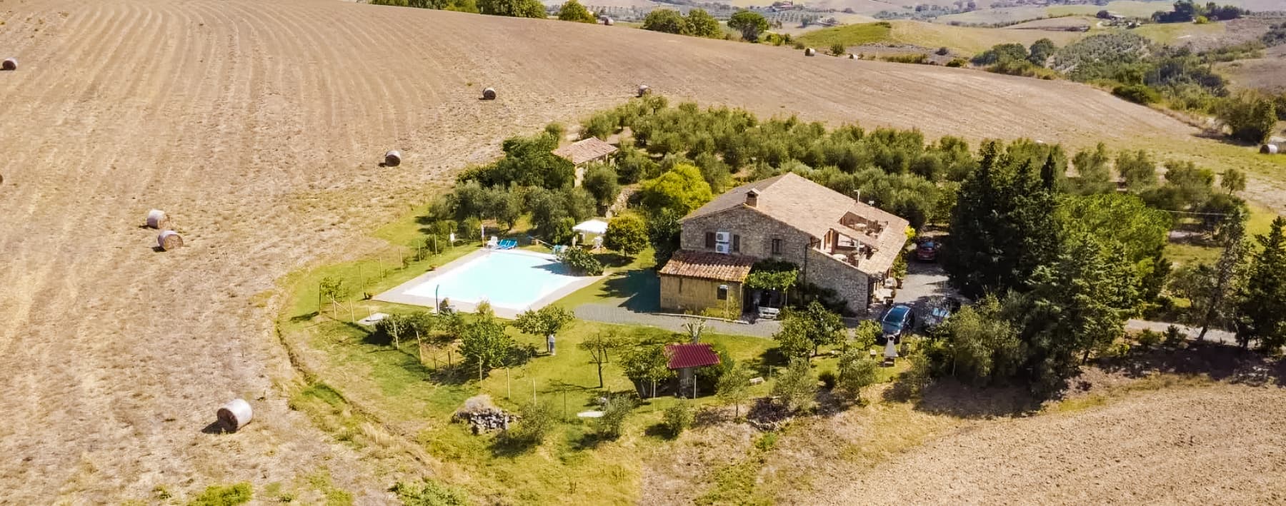 Casale in pietra nella splendida Maremma toscana