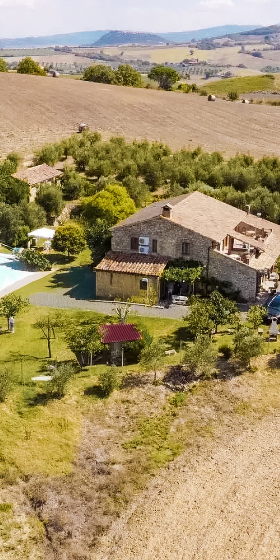 Casale in pietra nella splendida Maremma toscana