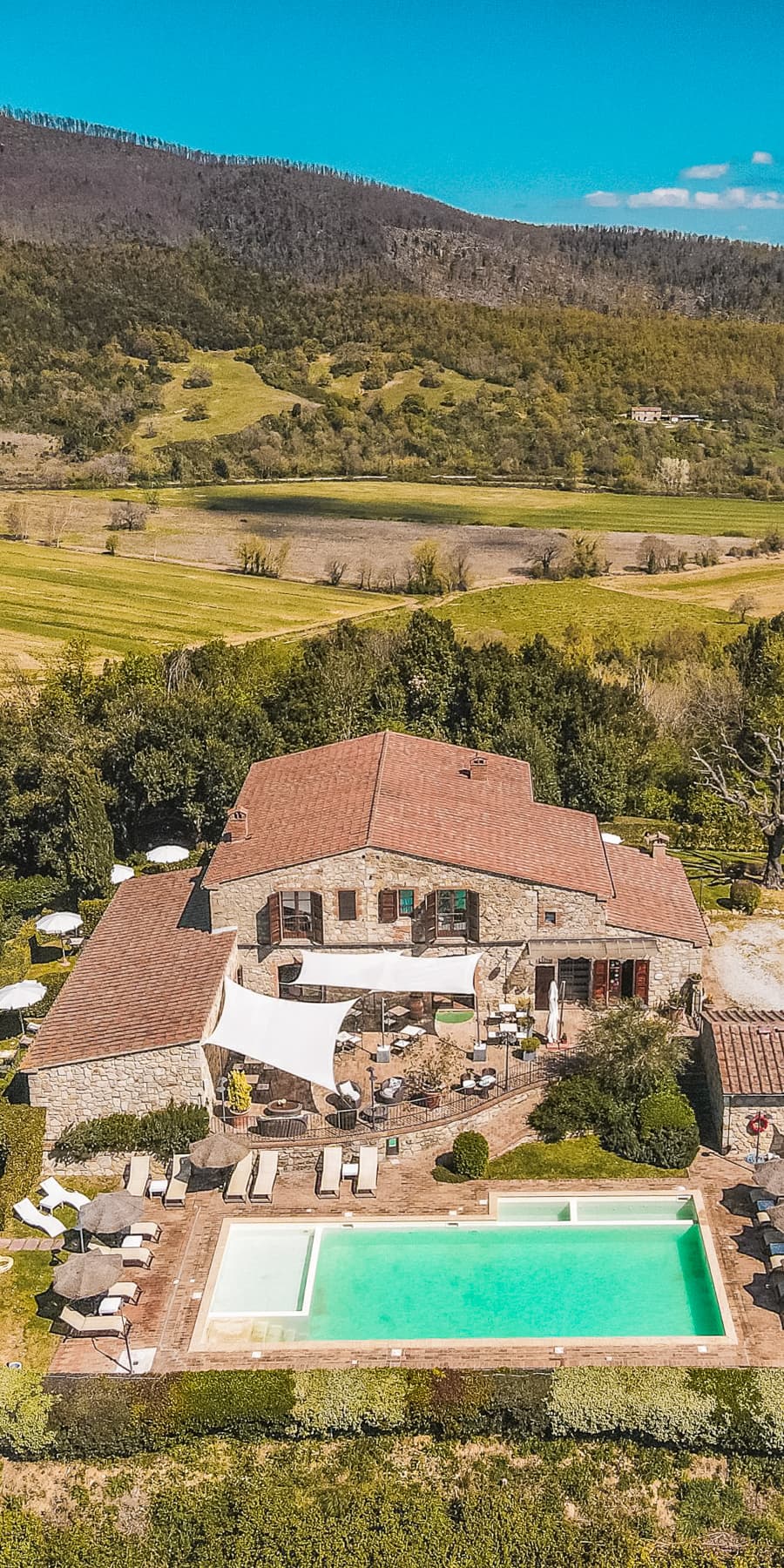 Casale con Spa e piscina nella campagna Toscana