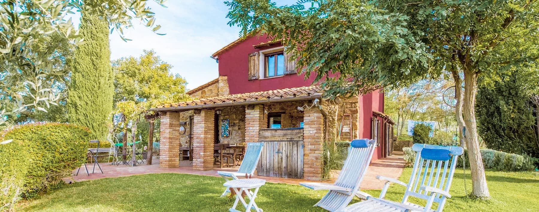 Villa esclusiva con piscina panoramica in Maremma