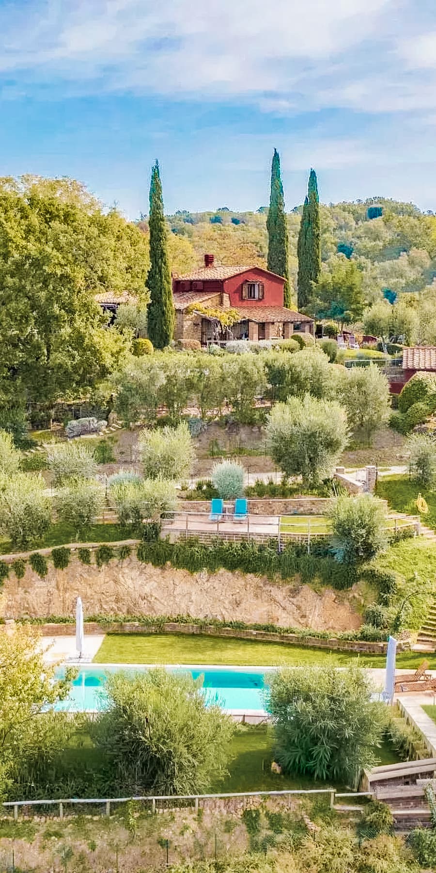 Villa esclusiva con piscina panoramica in Maremma