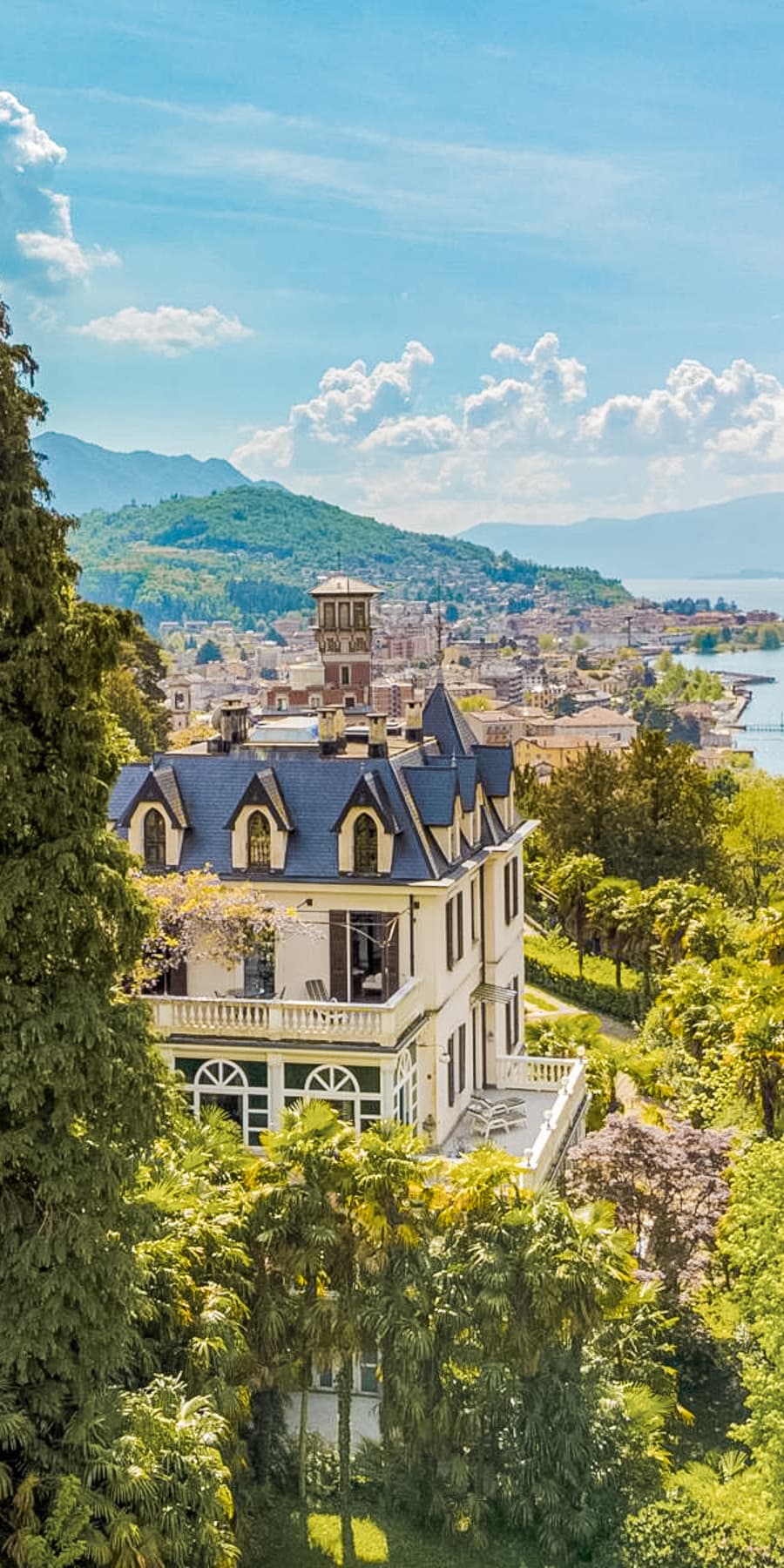 Villa storica con vista Lago Maggiore a Luino