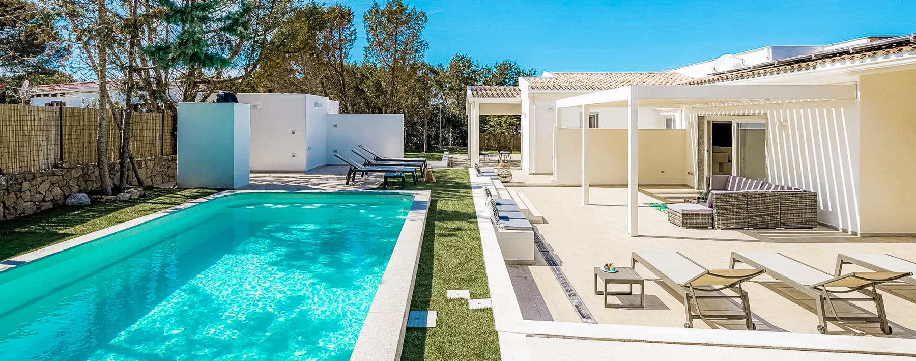 Villa con piscina a Rena Majore, Sardegna