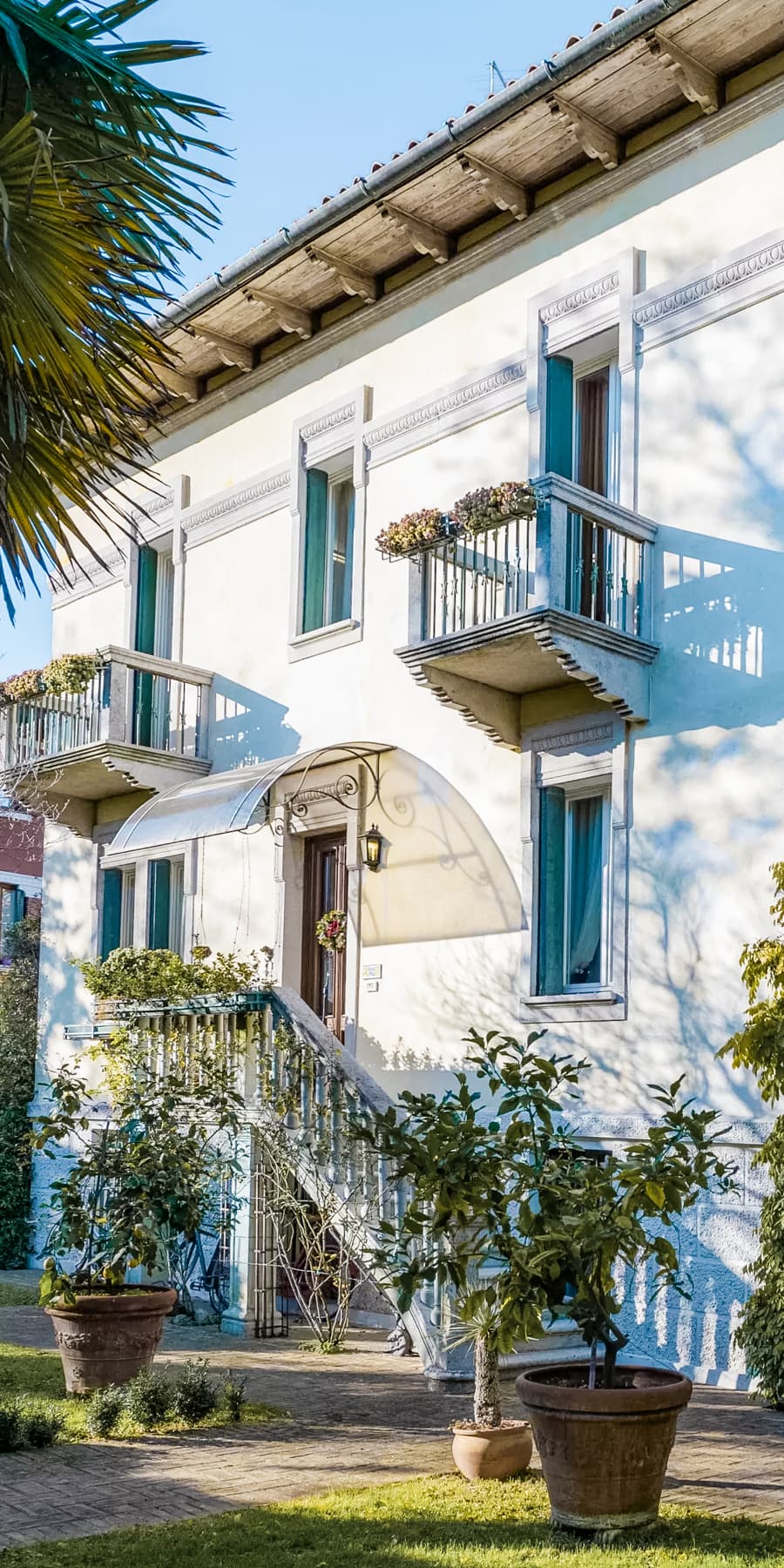 Villa raffinata al Lido di Venezia con giardino ampio