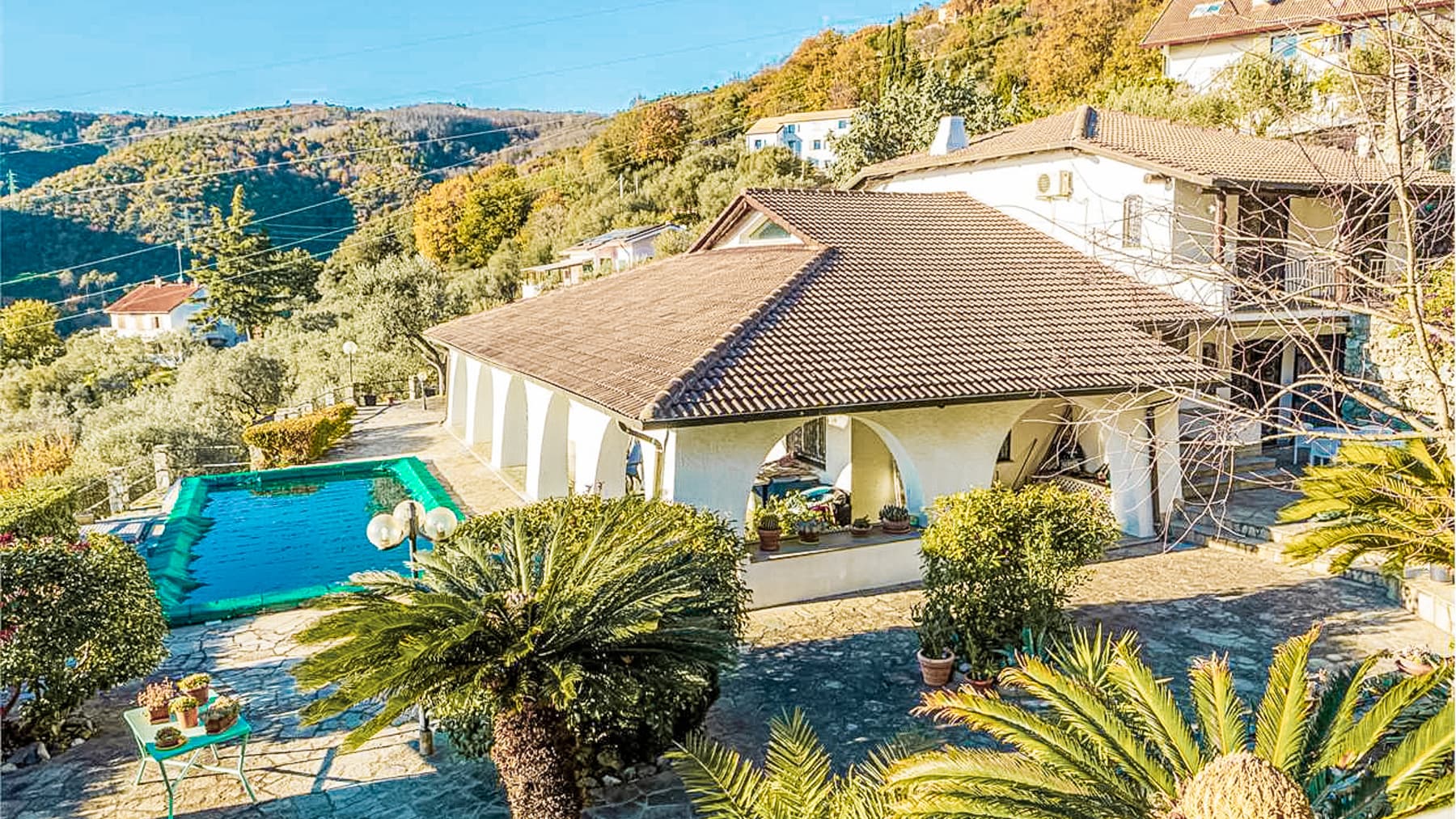 Prestigious Villa with Sea View in Varazze, Liguria