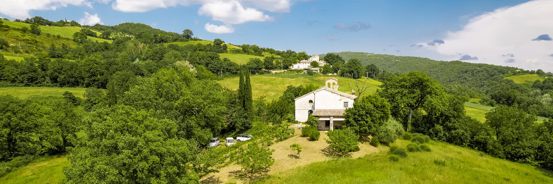 Pieve storica nel verde di Cagli, Pesaro Urbino