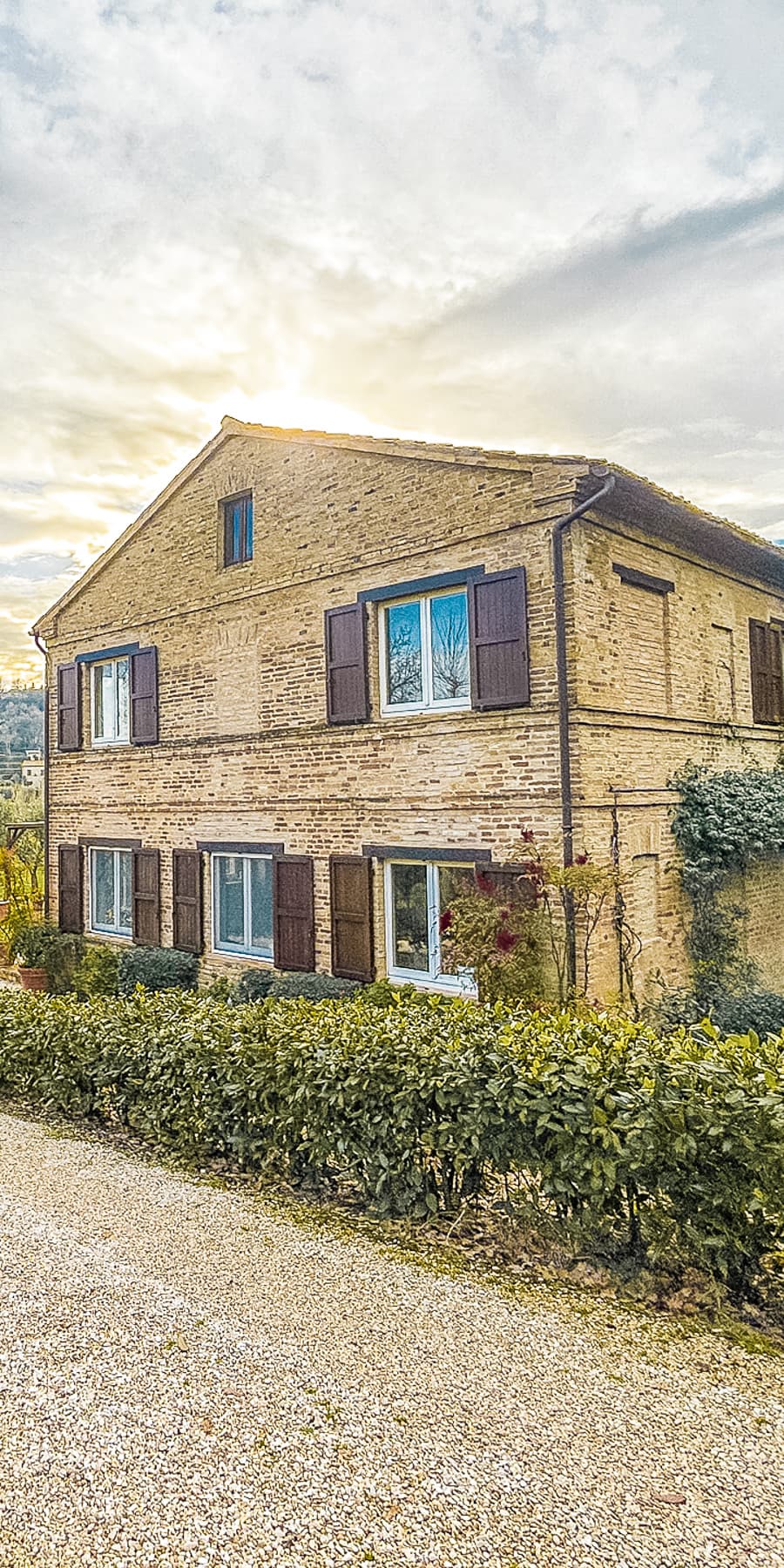 Casale ristrutturato vista mare a Montecosaro