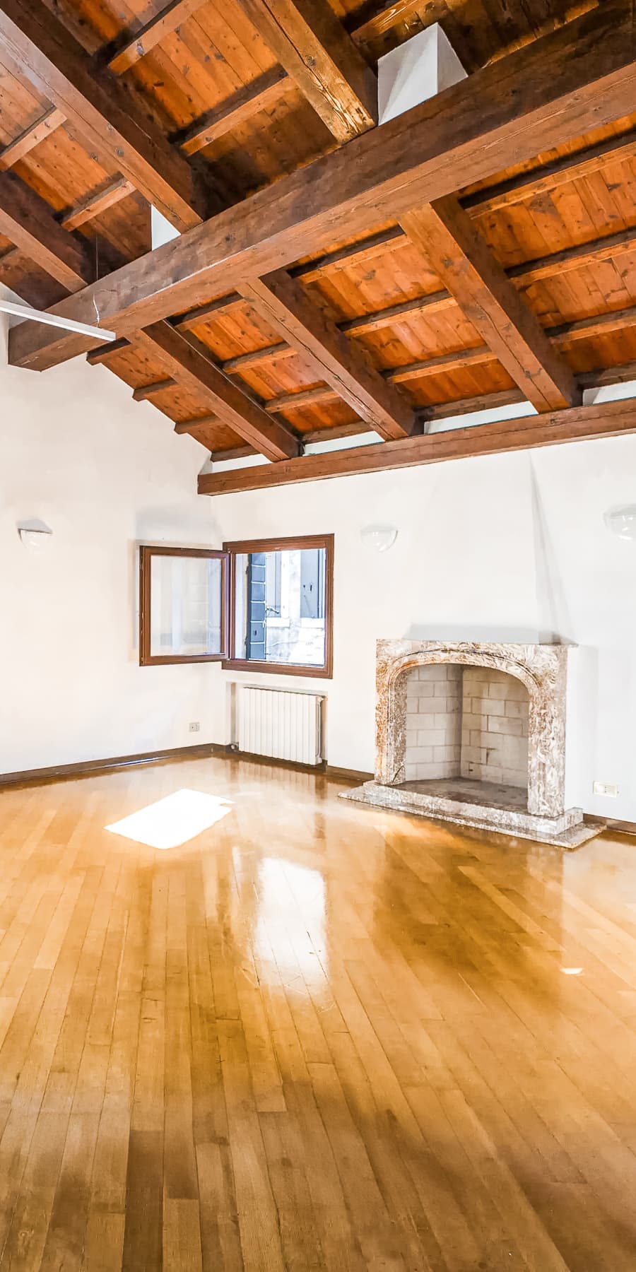 Appartamento luminoso con vista su Venezia