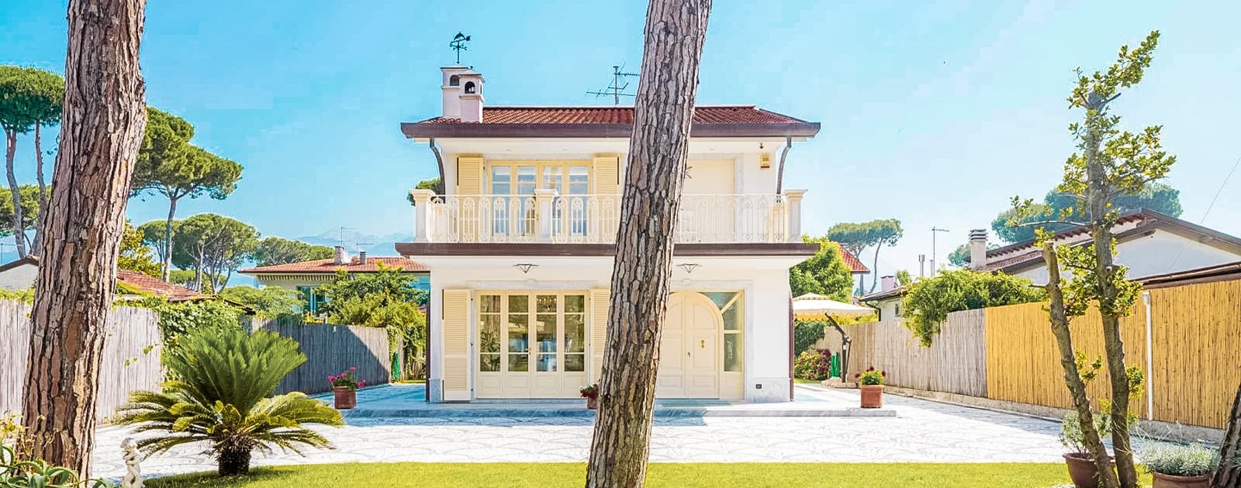 Villa Verde Oro a Forte dei Marmi, Versilia
