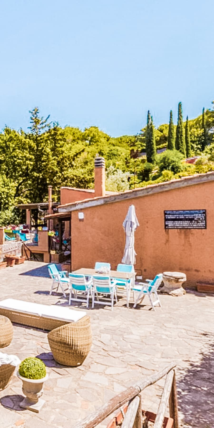 Villa panoramica con vista mare a Monte Argentario