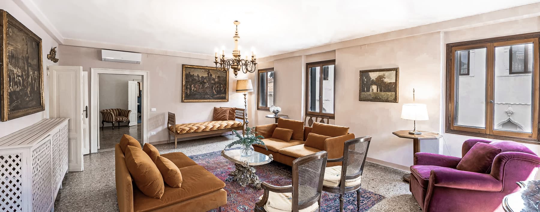 Appartamento di prestigio a Palazzo Marcello, Venezia