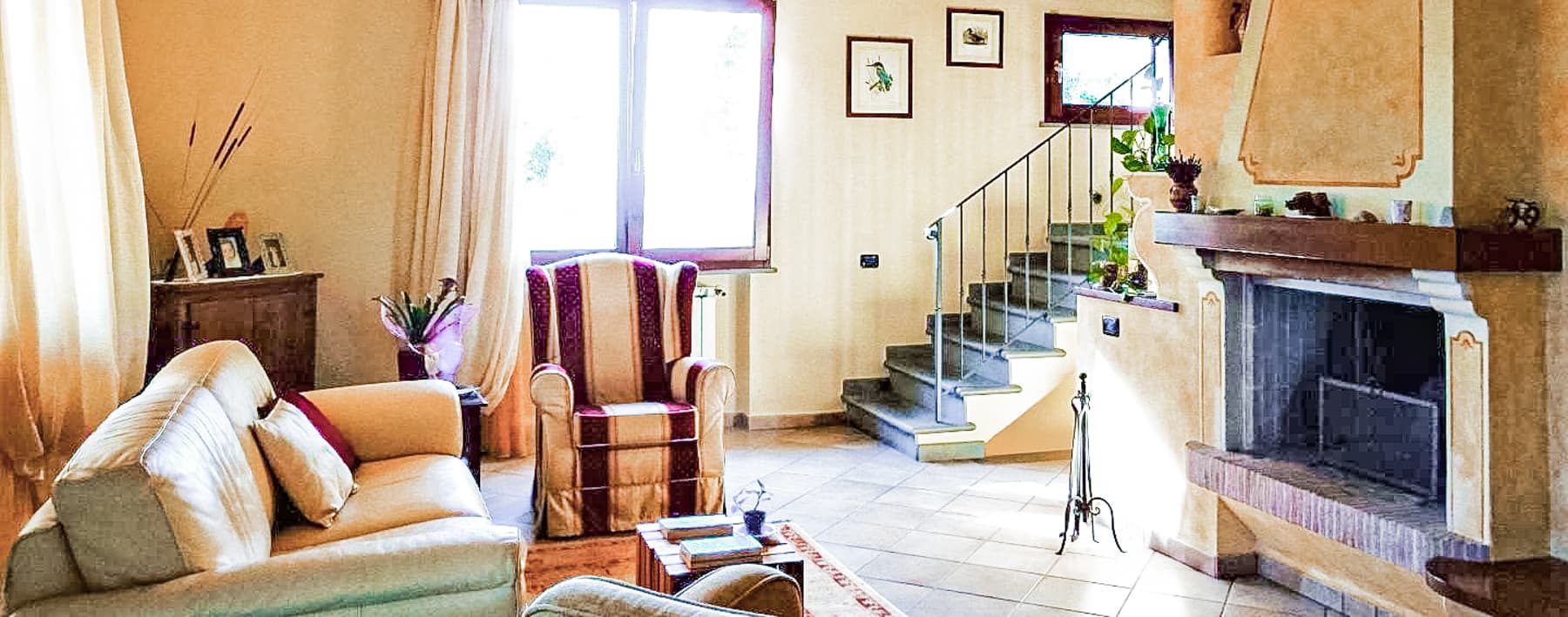 Villa panoramica sulle colline di San Miniato, Toscana