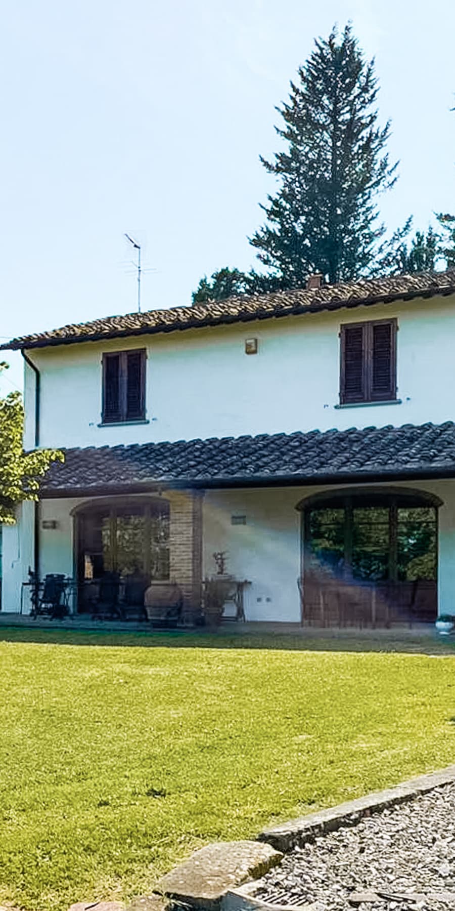 Villa panoramica con giardino a San Miniato, Toscana