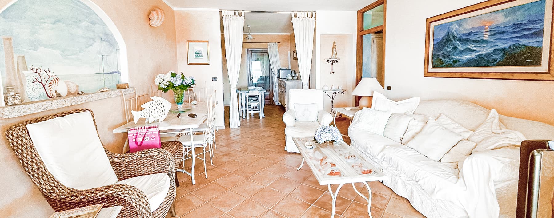 Villetta a schiera con vista mare, Arzachena, Sardegna