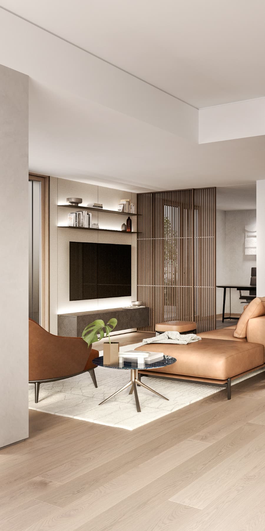 Appartamento con terrazzo panoramico nel cuore di Milano