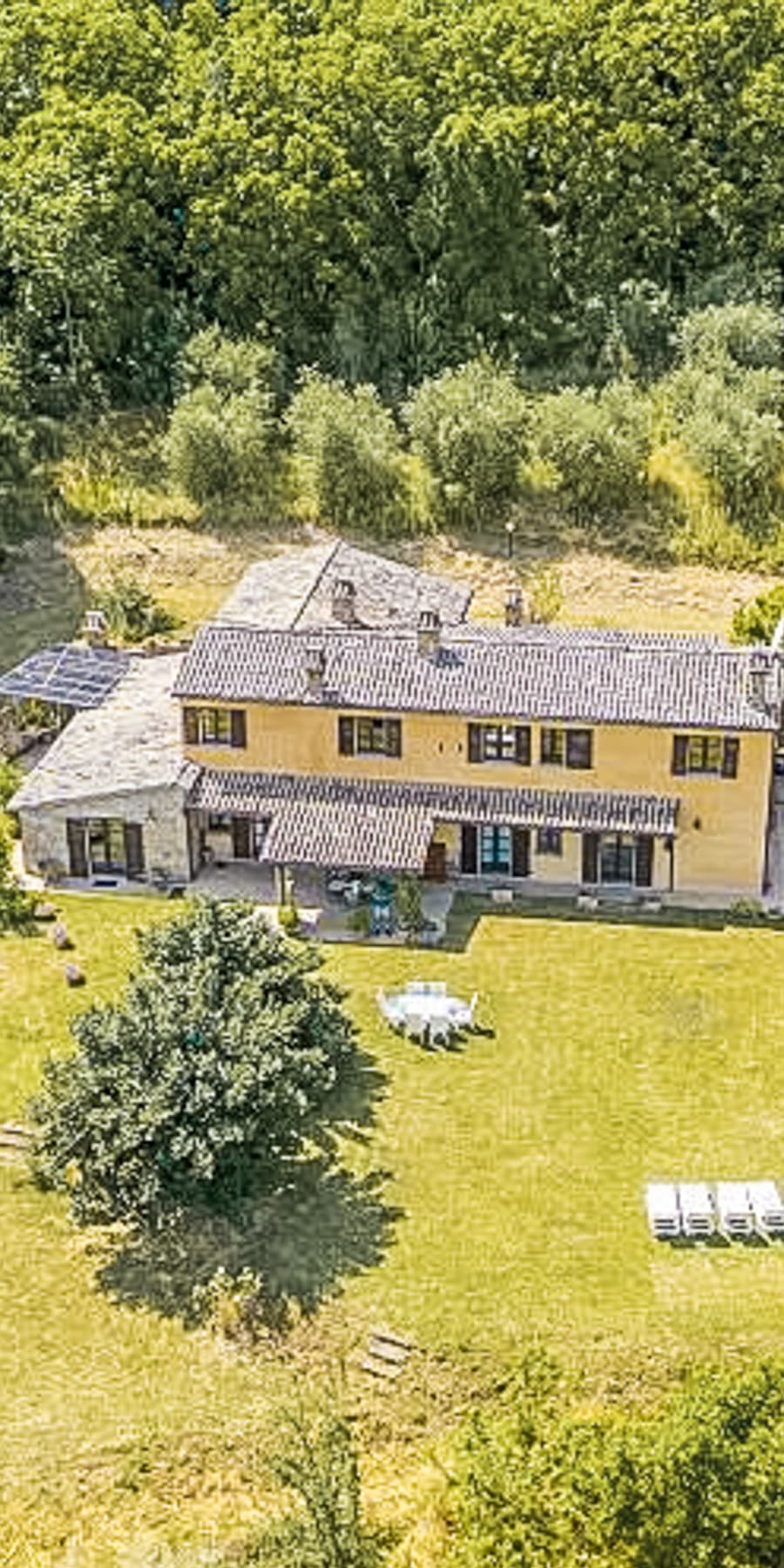 Villa panoramica nella campagna Umbra, vicino Orvieto