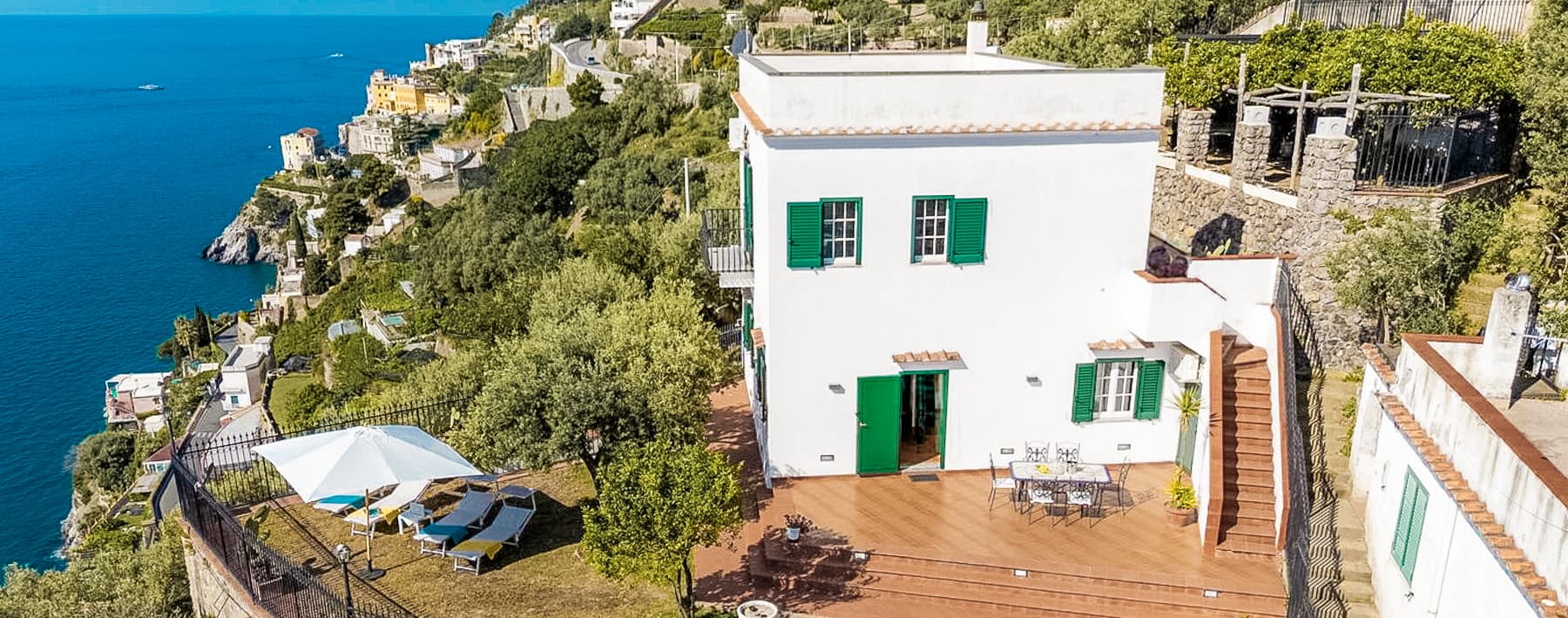 Villa raffinata a Ravello, gioiello della Costiera Amalfitana