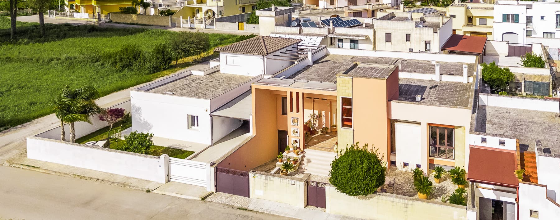 Villa moderna a Sogliano Cavour, Puglia