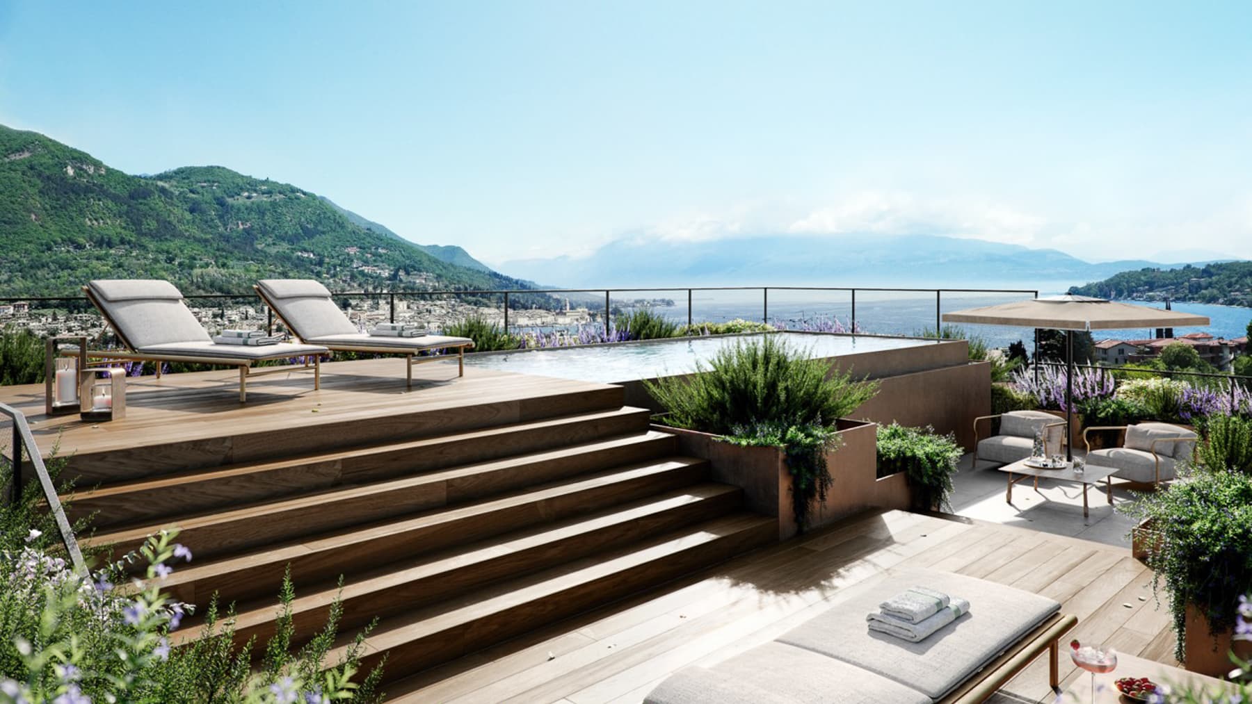 Loft Attic in Salò Near Lake Garda, Lombardy
