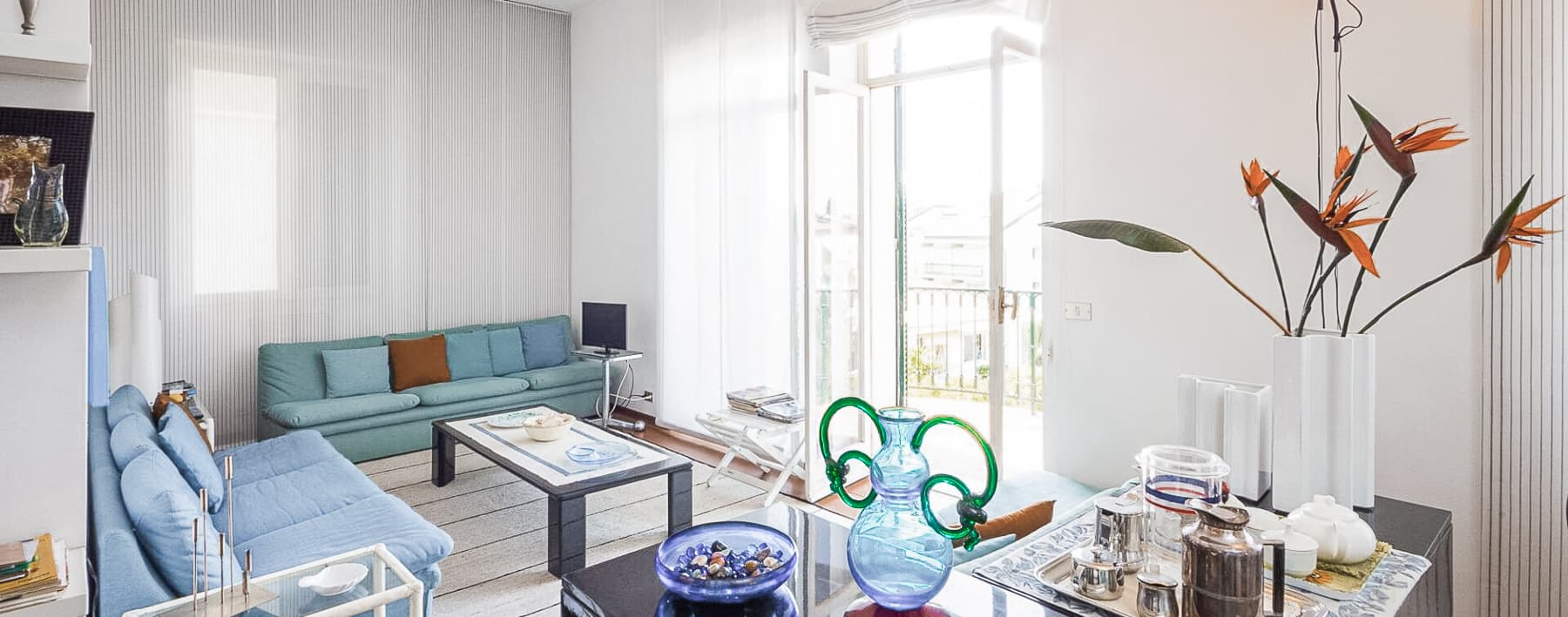 Appartamento spazioso a Bordighera con doppi terrazzi