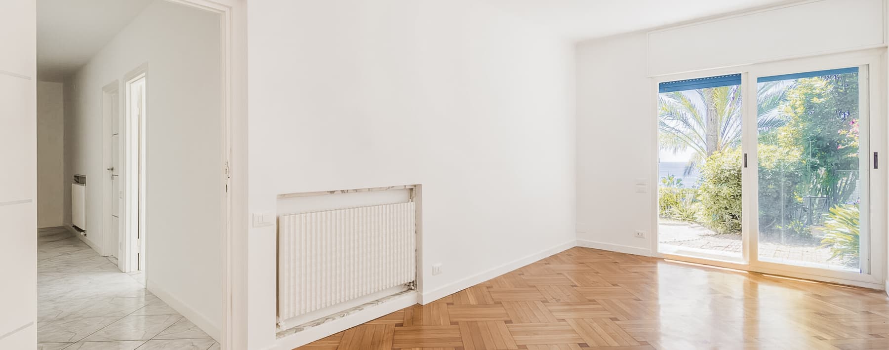 Appartamento con giardino vista mare a Sanremo