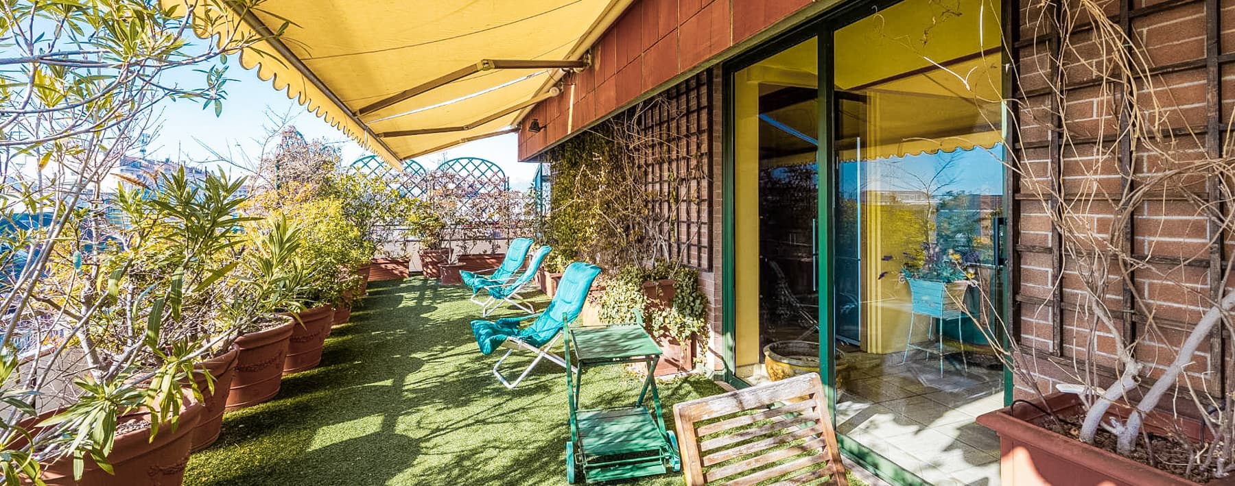 Appartamento panoramico con terrazzo a Torino