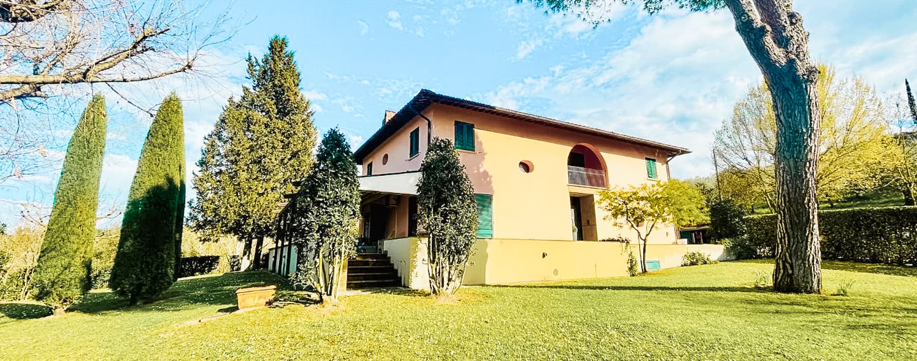 Villa panoramica a San Miniato, cuore della Toscana