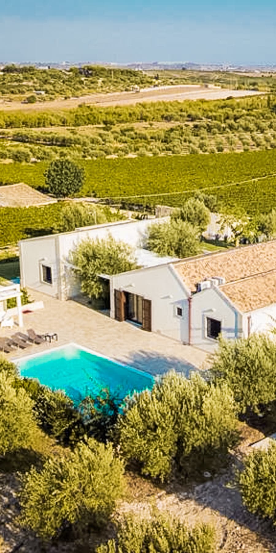 Villa con Uliveto e Piscina a Noto, Sicilia