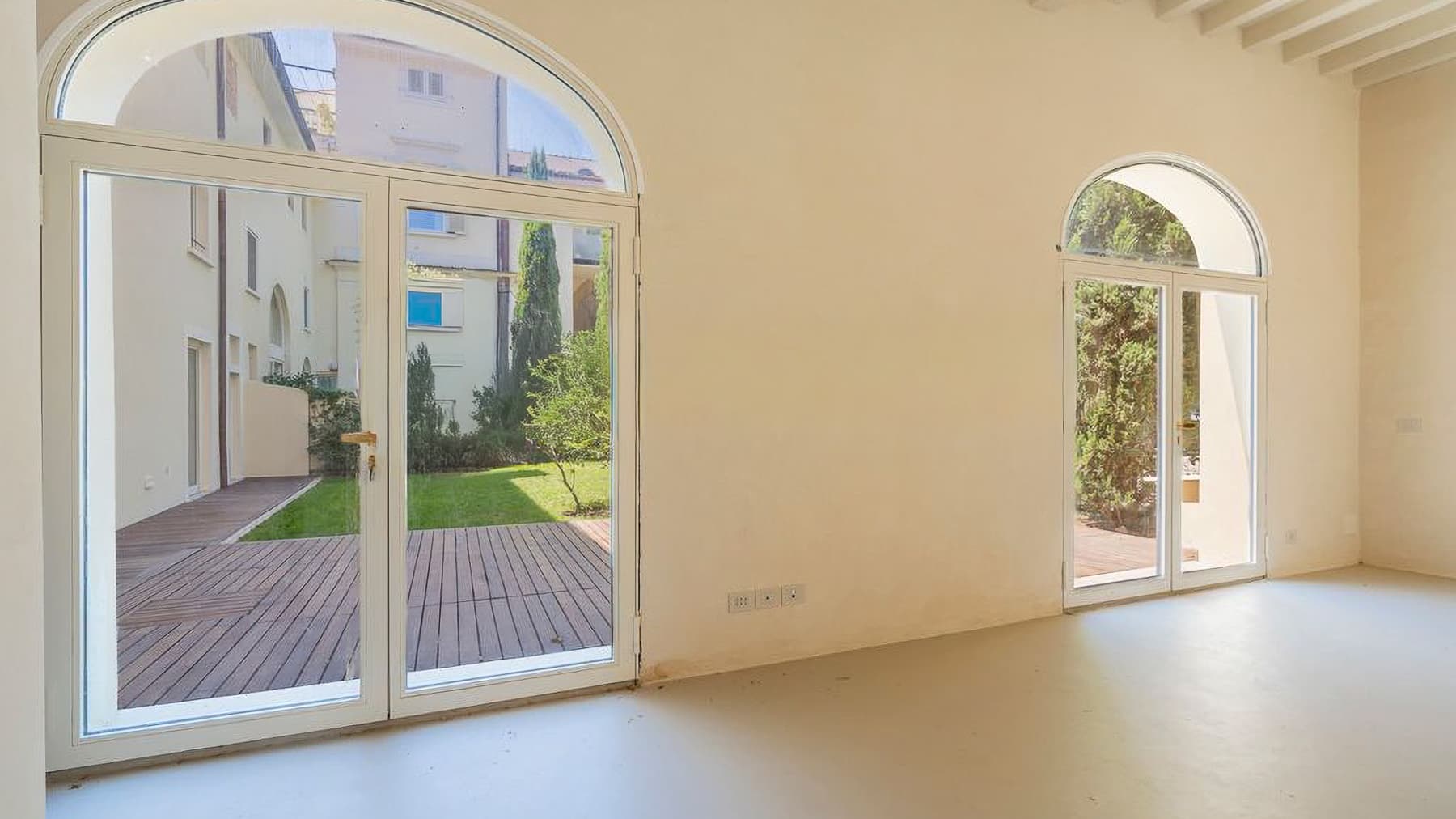 Terratetto nel cuore di Firenze con giardino e posto auto