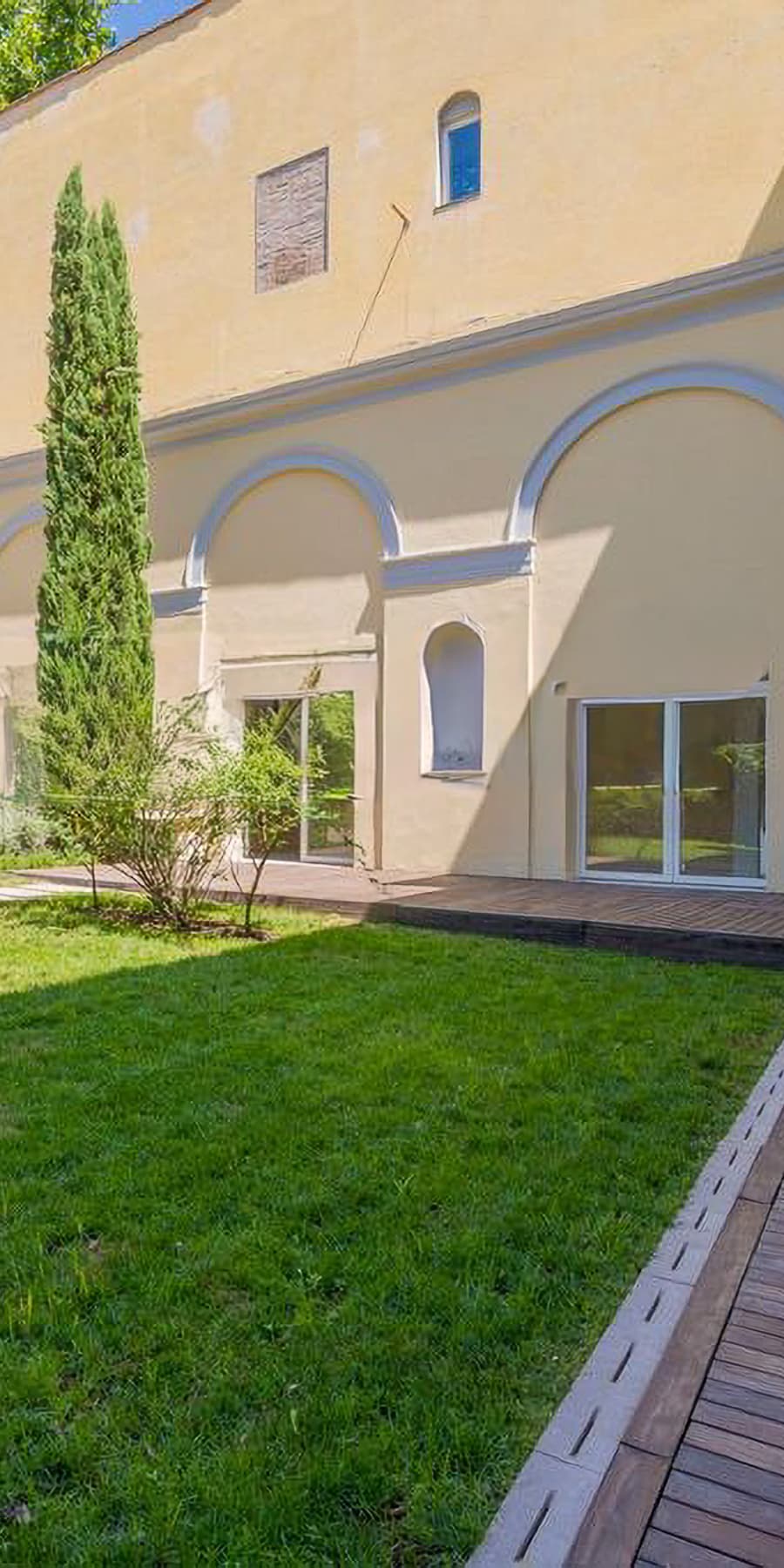 Terratetto nel cuore di Firenze con giardino e posto auto