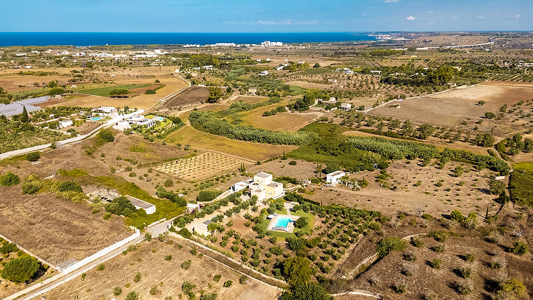 Masseria ristrutturata con vista mare a Sannicola, Puglia