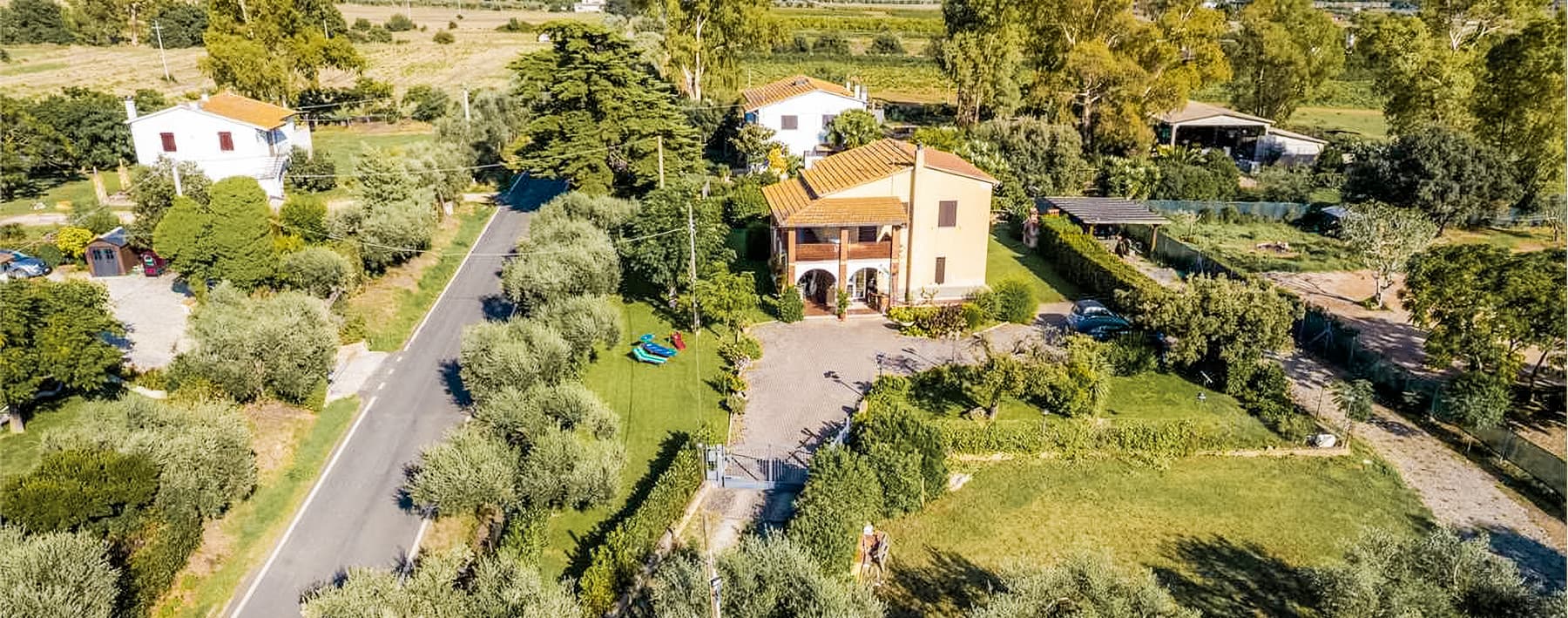 Casale con Vista sull'Argentario a Capalbio, Toscana