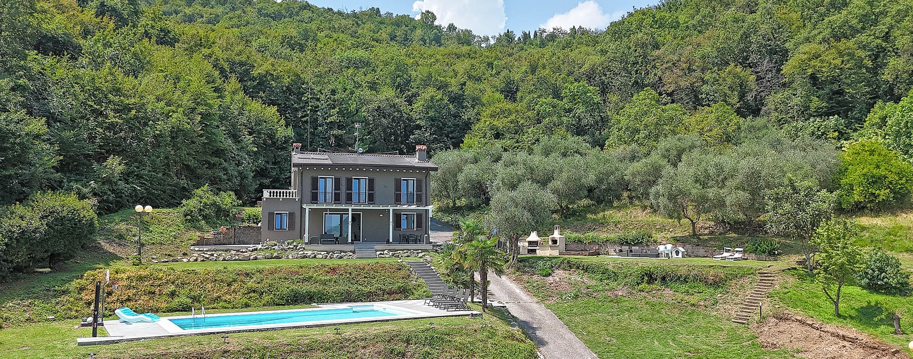 Villa with Pool and Lake View in Salò, Lake Garda