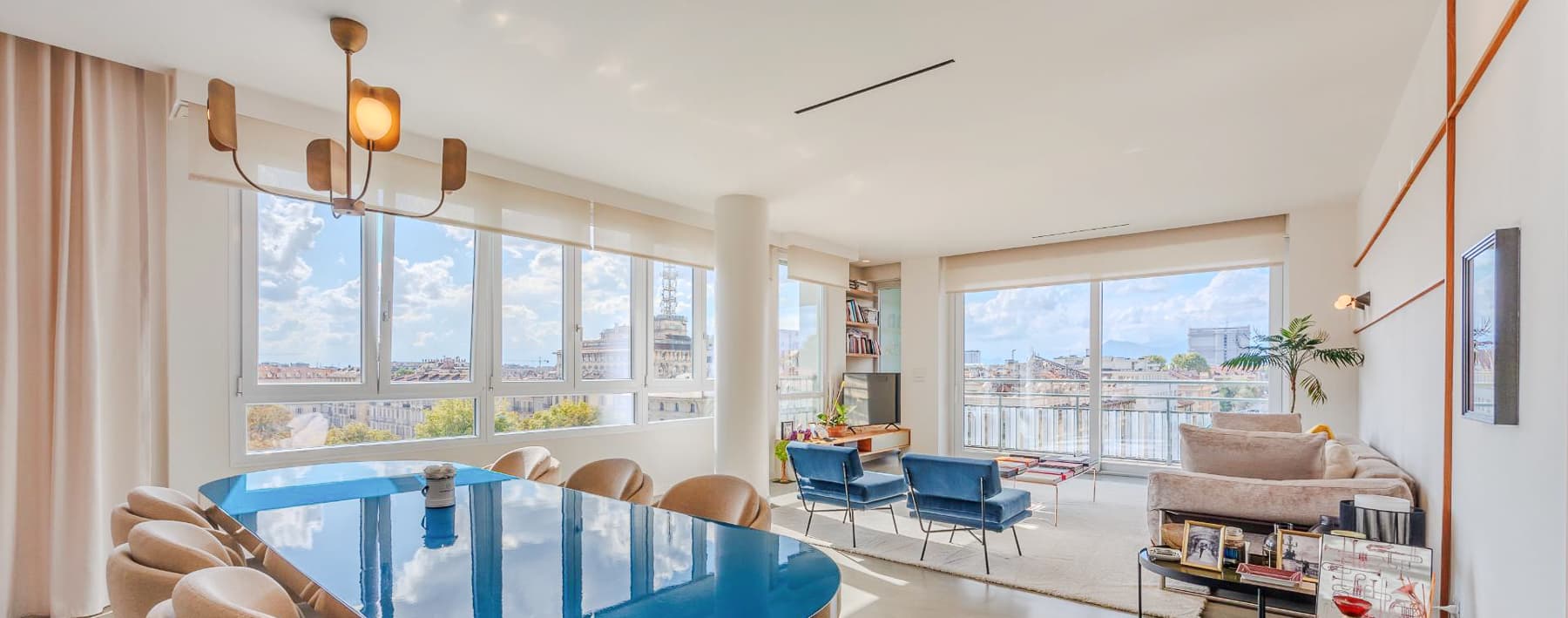 Appartamento di design nella Torre Solferino, Torino