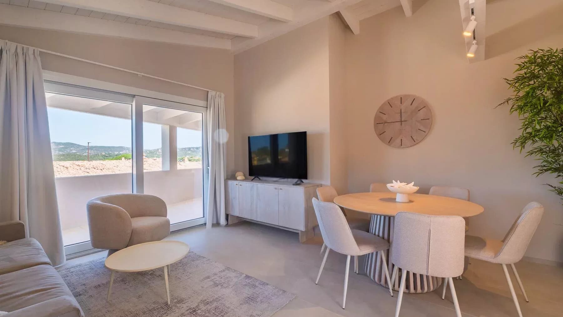 Penthouse with Sea View in Arzachena, Sardinia