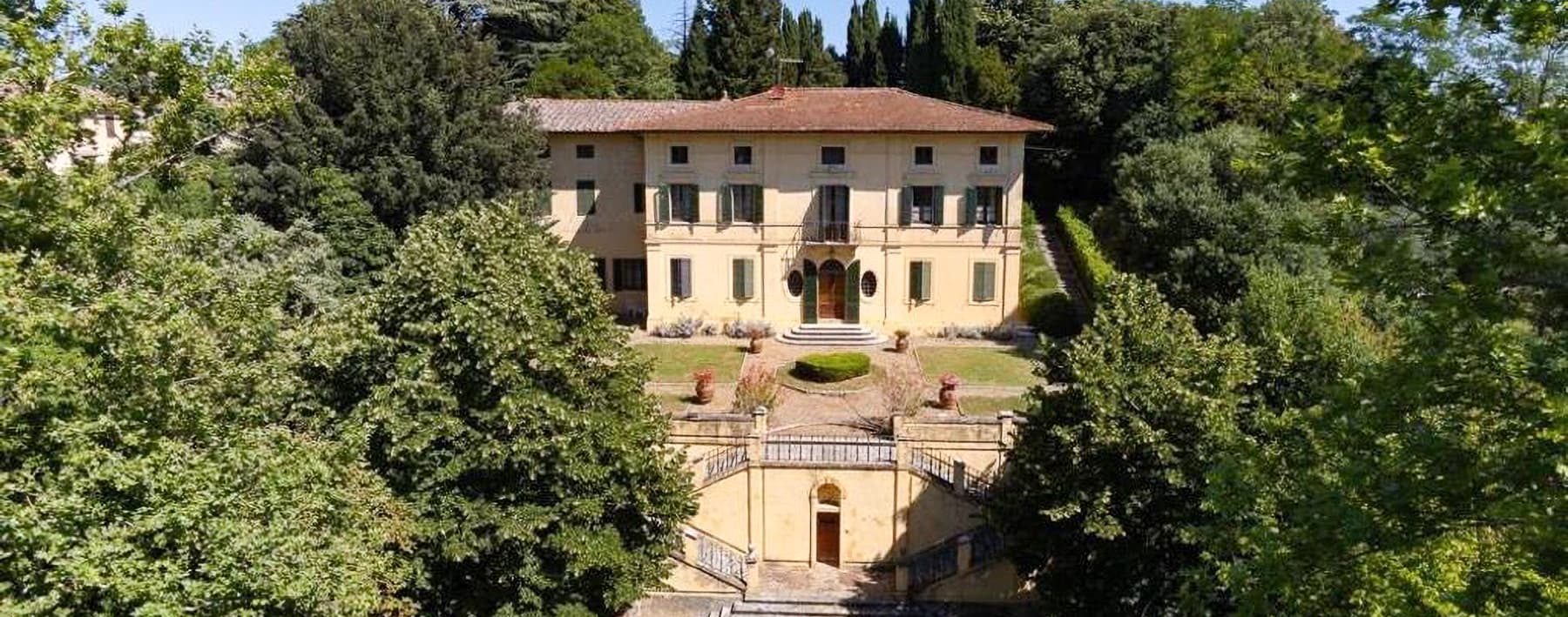 Villa esclusiva con giardino a Monteriggioni, Toscana