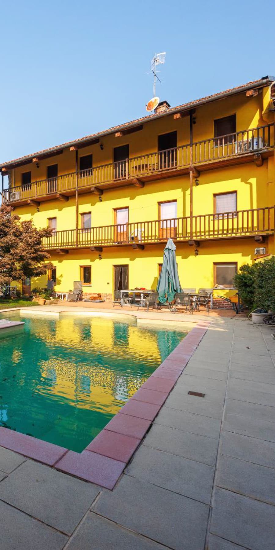 Palace with Pool in Cascinette d'Ivrea, Piedmont