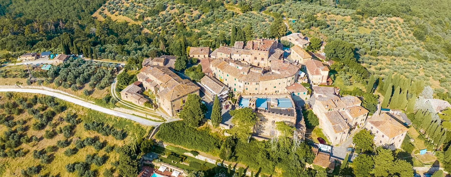 Majestic Castle in Chianti, Tuscany