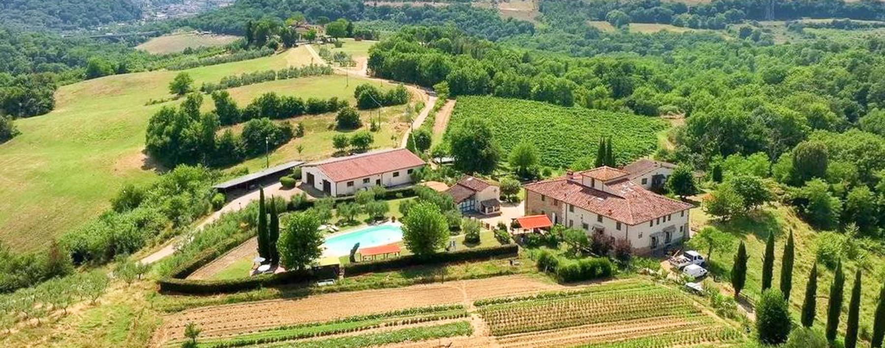 Villa con Piscina tra le Colline di Alba, Toscana