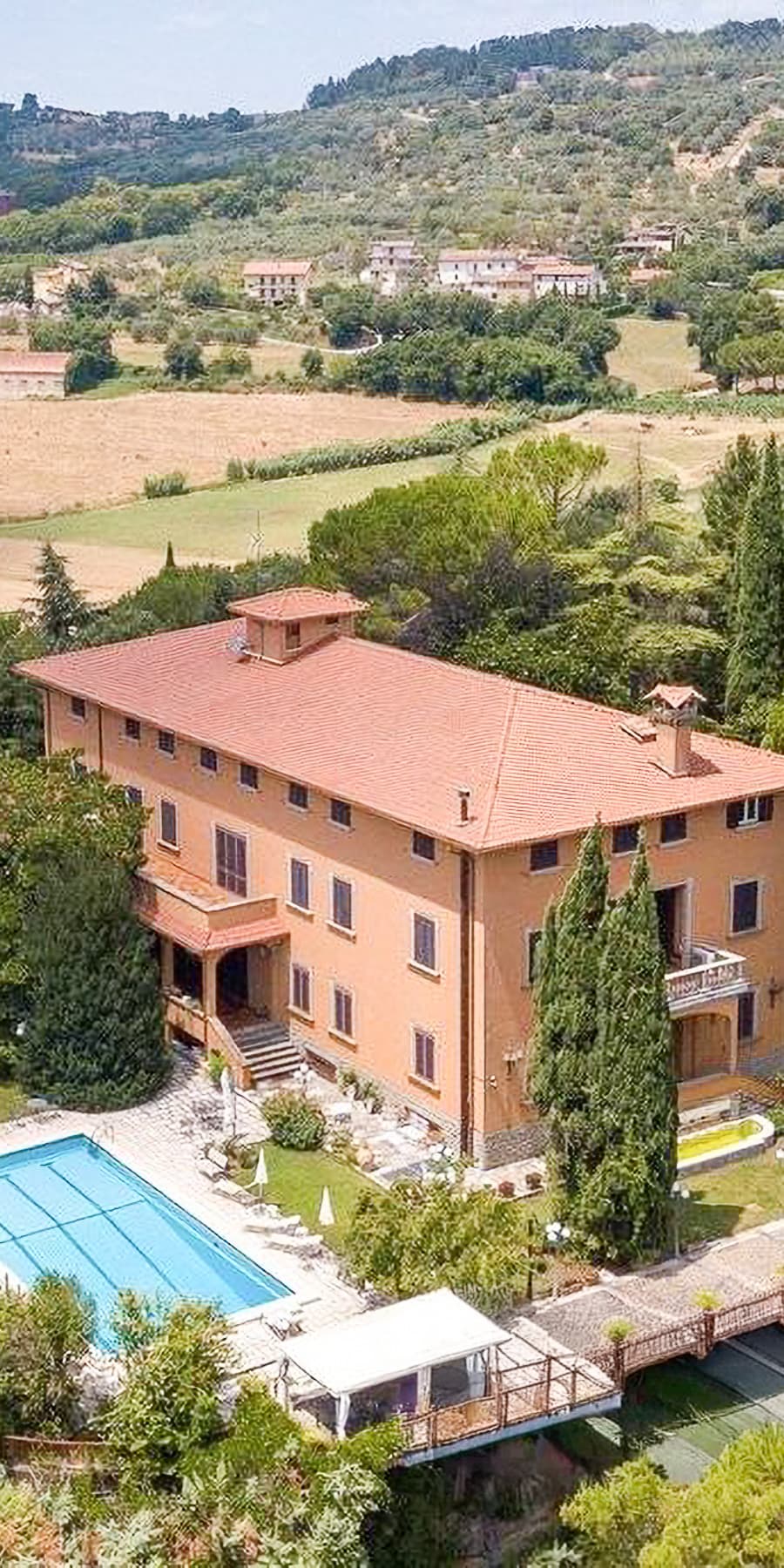 Villa prestigiosa a Corciano, nel cuore dell'Umbria