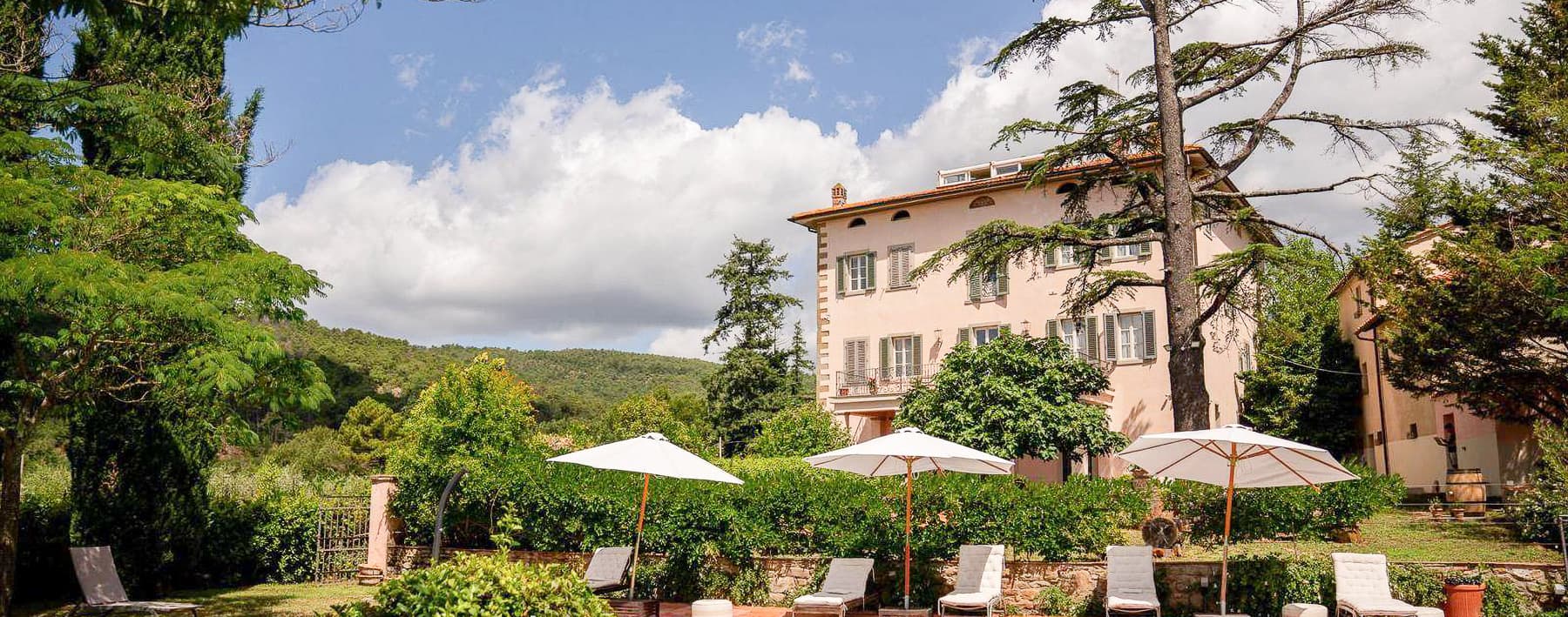 Villa storica in Toscana, Loro Ciuffenna, 850 mq di charme