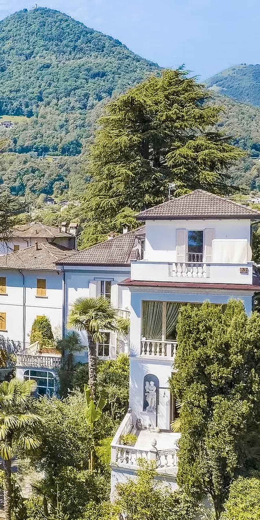 Villa storica a Dizzasco con vista sul Lago di Como