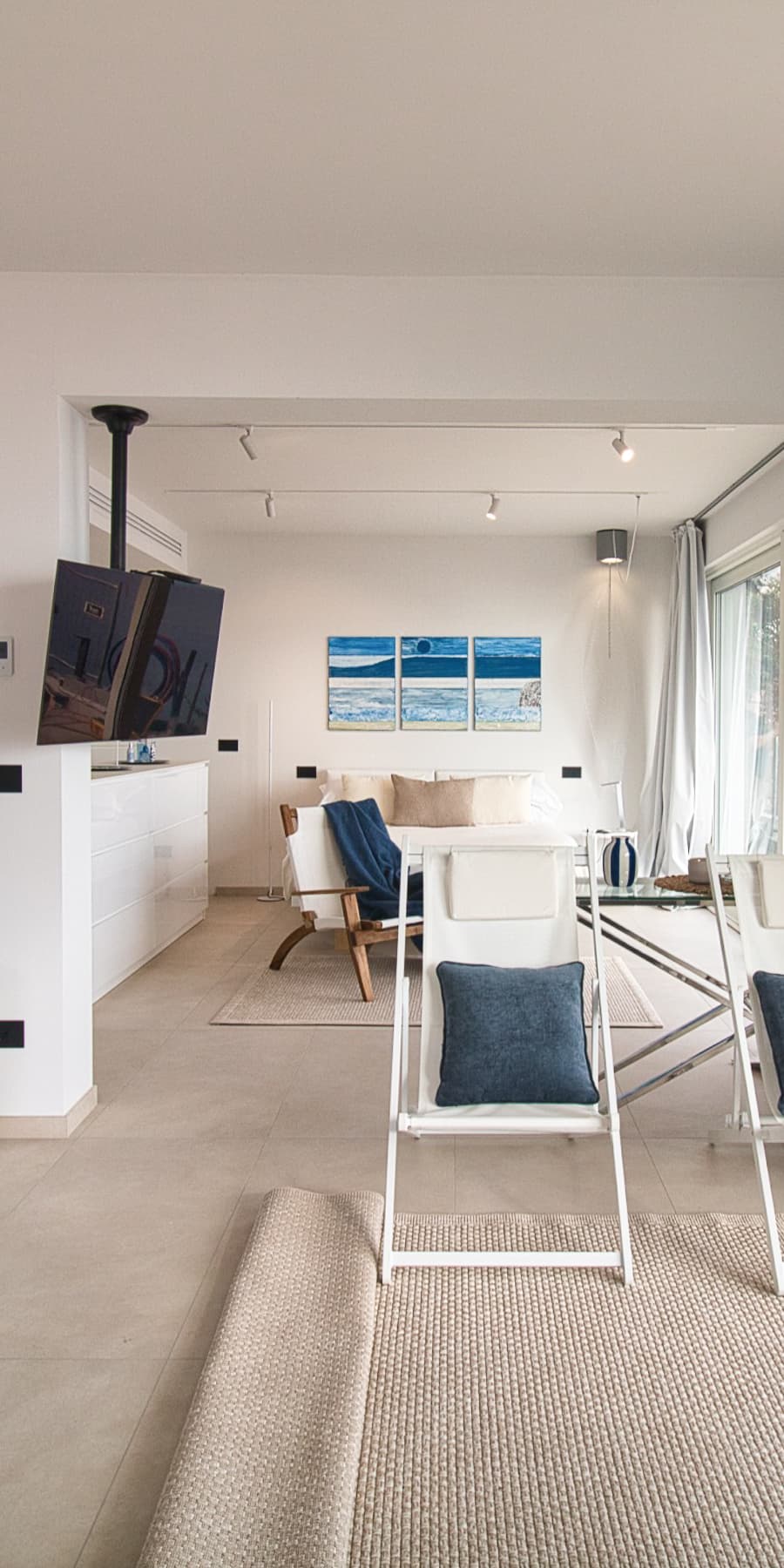 Appartamento vista mare a Bergeggi con terrazzo ampio